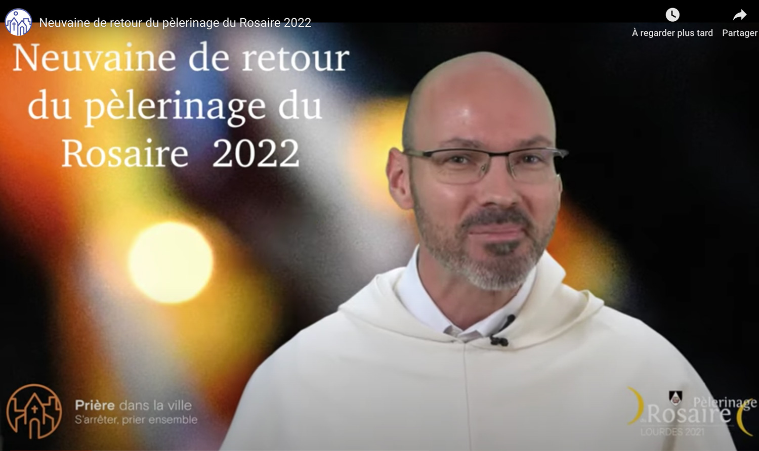 REVOIR LES MÉDITATIONS DE LA NEUVAINE DE RETOUR 2022 Le Pèlerinage du